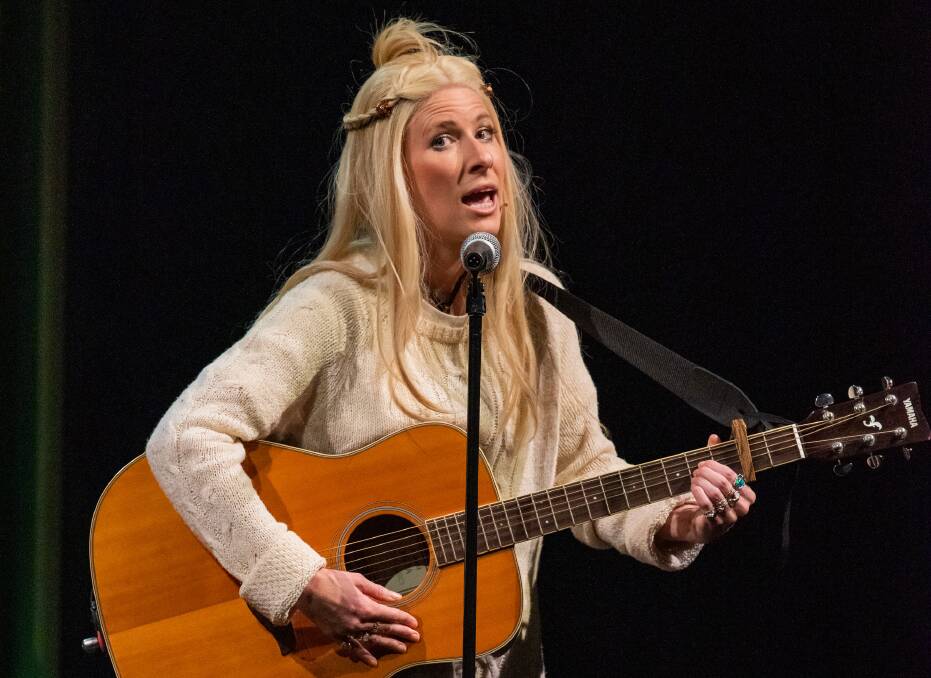 Belinda Jenkin, who plays Phoebe, often gets asked if Smelly Cat will make an appearance in the show. Picture: Supplied