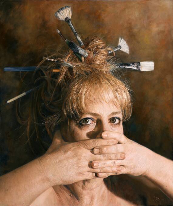 The winner of the 2022 Darling Portrait Prize, Jaq Grantford. Picture supplied
