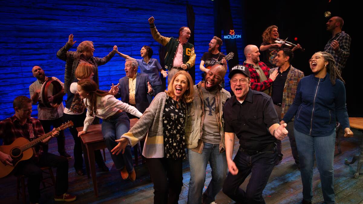 The Australian company for Come From Away head to Canberra in November. Picture: Jeff Busby