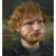 Colin Davidson's portrait of Ed Sheeran. Picture: Supplied
