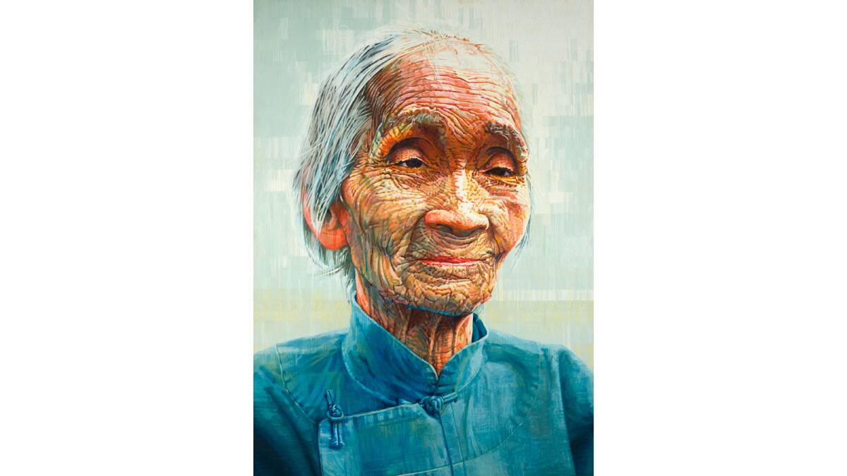'A true Territorian': Portrait of Grandma Lum Loy, 1979 by Geoff La Gerche. Picture supplied