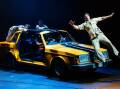 Think you can't hit someone with a car on stage? Think again. Picture supplied