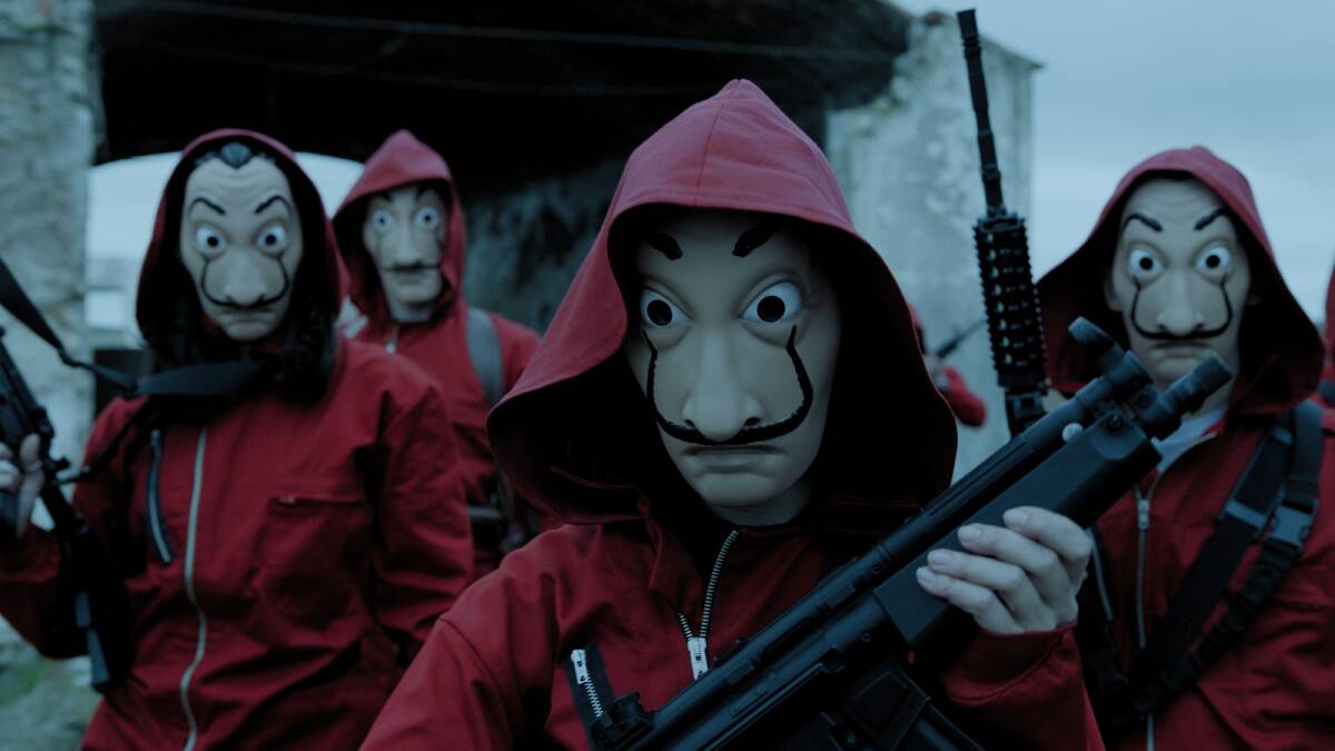 Netflix's Spanish drama Money Heist has taken the world by storm. Picture: Netflix