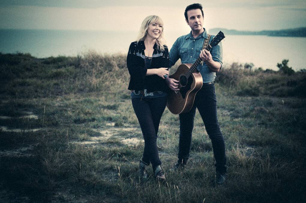 Felicity Urquhart and Josh Cunningham perform their debut album this weekend. Picture: Supplied