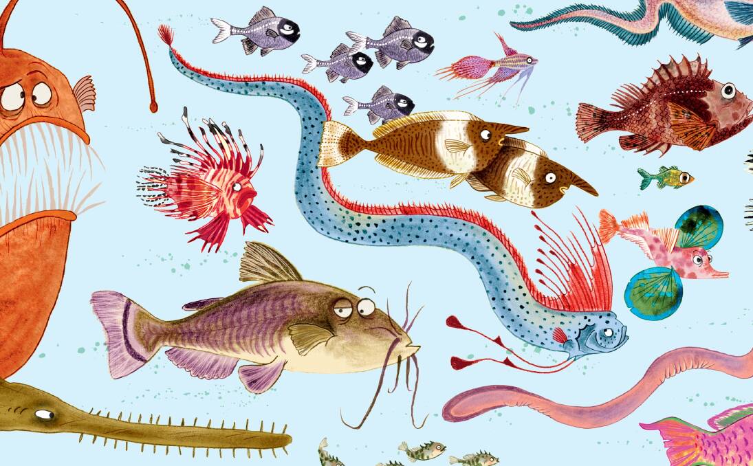Debra Kempf Shumaker and Claire Powell's Freaky, Funky Fish. Picture: Supplied
