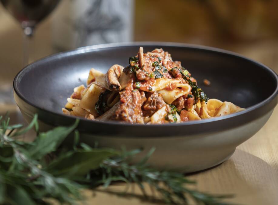 Veal and tomato ragu pappardelle. Picture supplied