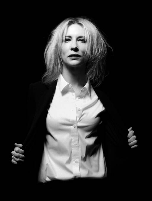  Actor Cate Blanchett features in the upcoming exhibition Australians & Hollywood. Picture: Mark Rogers