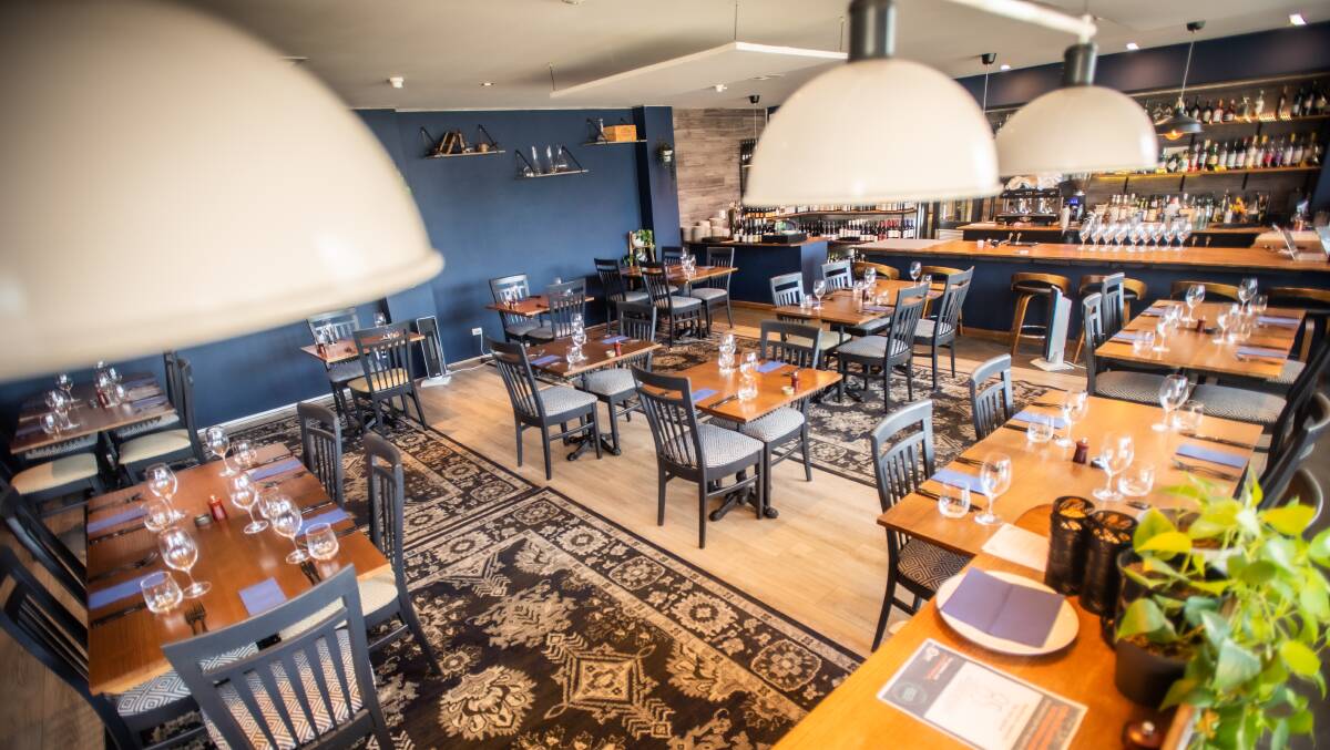 Ondine in Deakin feels intimate, even when filled with customers. Picture: Karleen Minney