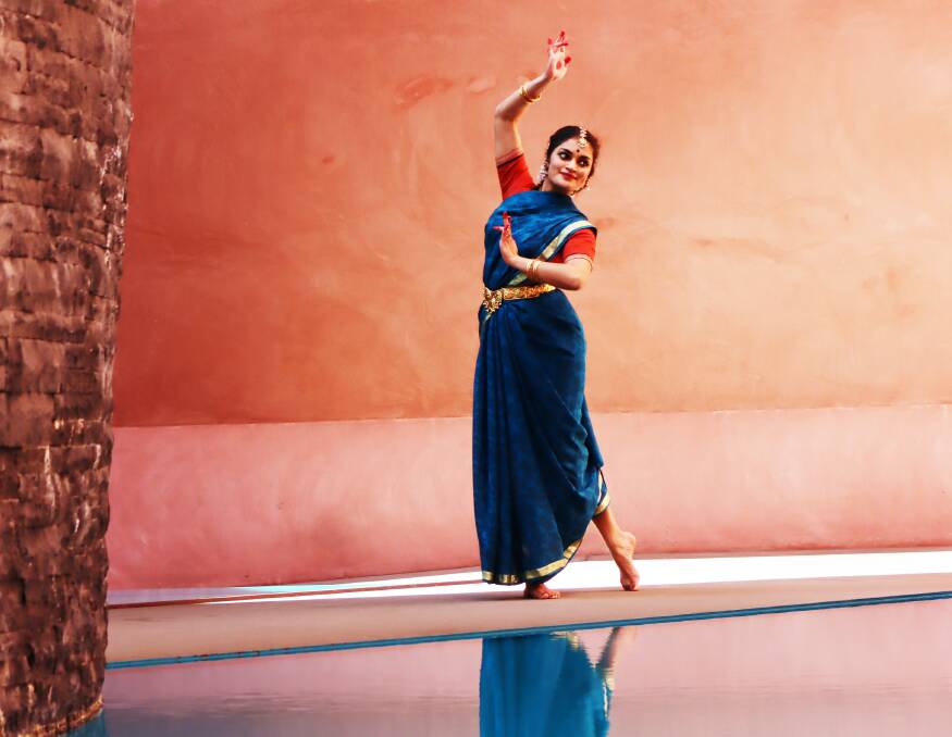 South Indian classical dancer Vaidehi Subramanyan is featured in this year's Australian Dance Week program. Picture by Amardeep Shergill