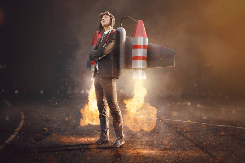 In the 1960s it was predicted people would have jetpacks. Picture: Shutterstock