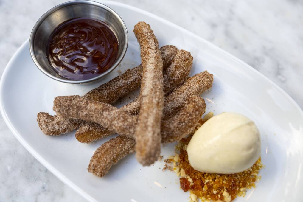 Churros dusted with cinnamon sugar. Picture by Gary Ramage