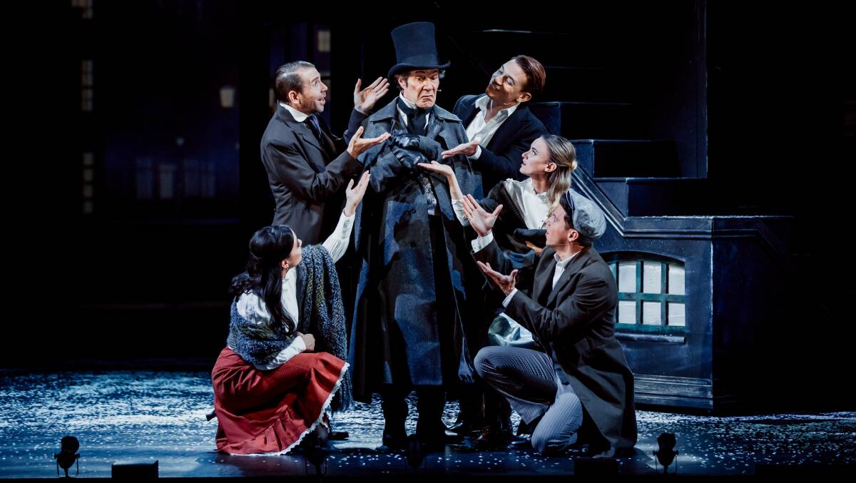 A Christmas Carol is heading to the Canberra Theatre Centre this December. Picture: David Fell