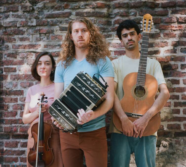 The Guanaco Trio will be at the National Folk Festival. Picture supplied