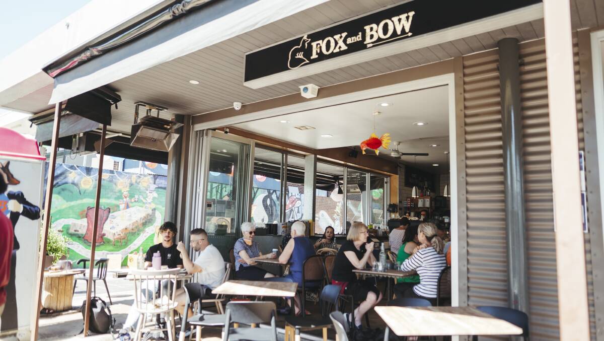 Fox and Bow Cafe in Farrer. Picture: Dion Georgopoulos
