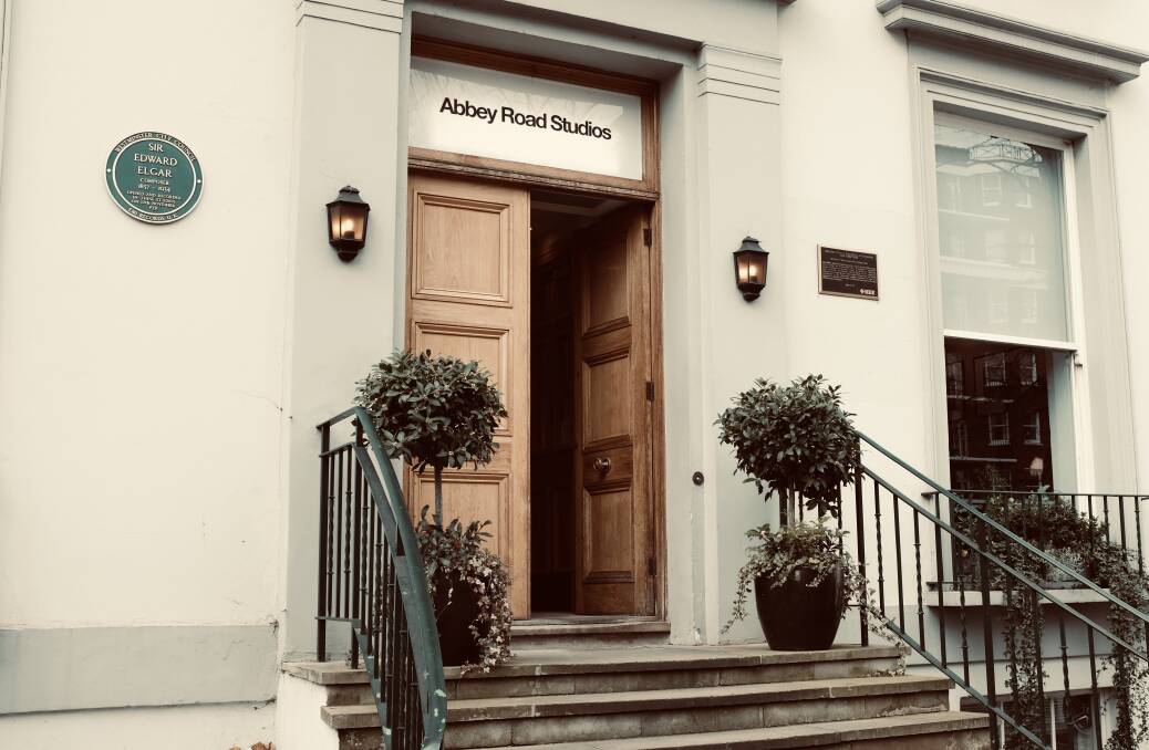 The front of Abbey Road Studios. Picture: Alec Coulson