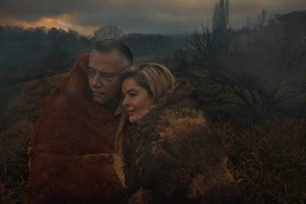 Stan Grant and Tracey Holmes, c. 2020. Picture: Nic Walker