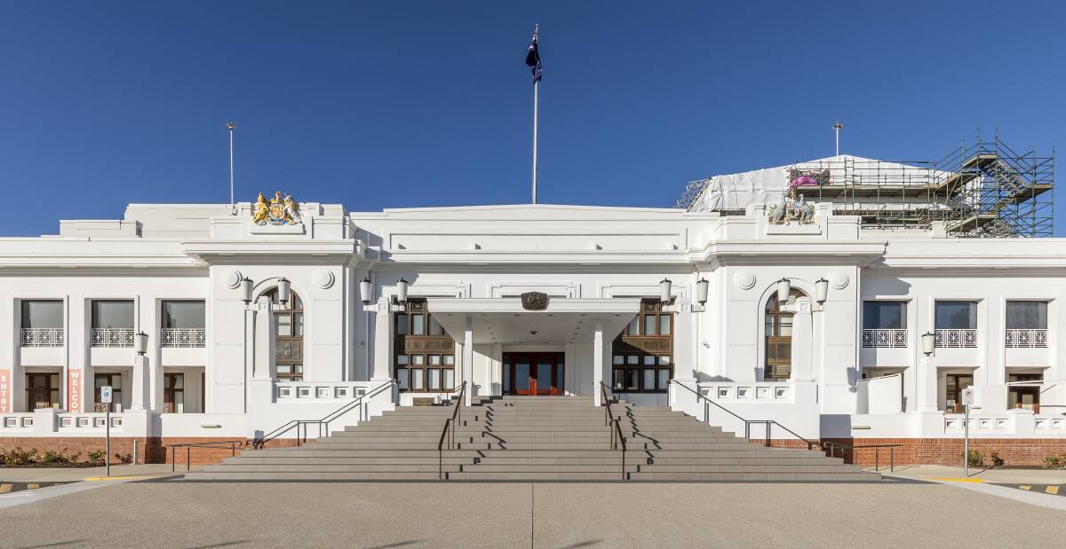 The team behind the restoration works on Old Parliament House have received a heritage award. Picture supplied