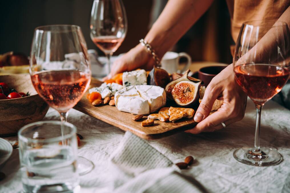 Keep the food to minimum or wait until after the tasting as it can affect the taste of the wine. Picture: Shutterstock