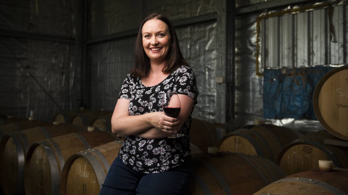 The Vintner's Daughter co-owner and winemaker Stephanie Helm. Picture by Dion Georgopoulos