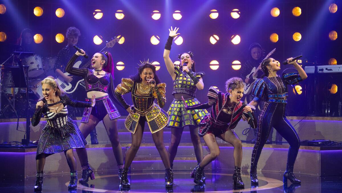 Six: The Musical tells the stories of the wives of Henry VIII as if they were pop stars. Picture: James D Morgan