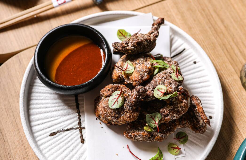 Hero dishes include the quail kara-age. Picture by Botanist Creative