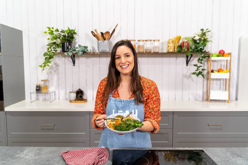 Leah Itsines has teamed up with Maille to create a free recipe e-book. Picture: Supplied