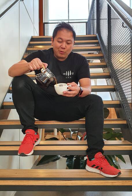 ONA Coffee is set to open its Melbourne flagship store this week, under the management of Devin Loong. Picture: Supplied