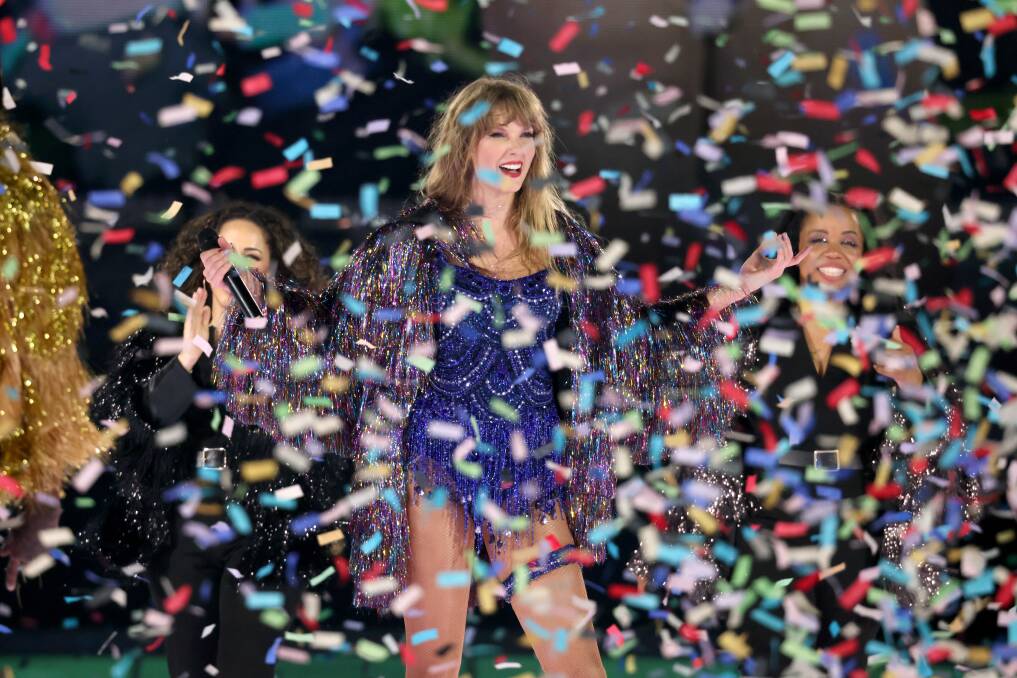 There are so many Taylor Swift theories that even the confetti has meaning. Picture Getty Images
