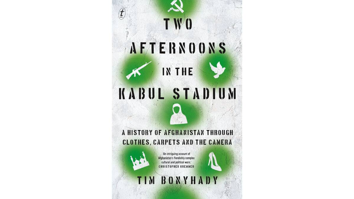Two Afternoons in the Kabul Stadium: A History of Afghanistan Through Clothes, Carpets and the Camera by Tim Bonyhady has been nominated for ACT Book of the Year. Picture supplied