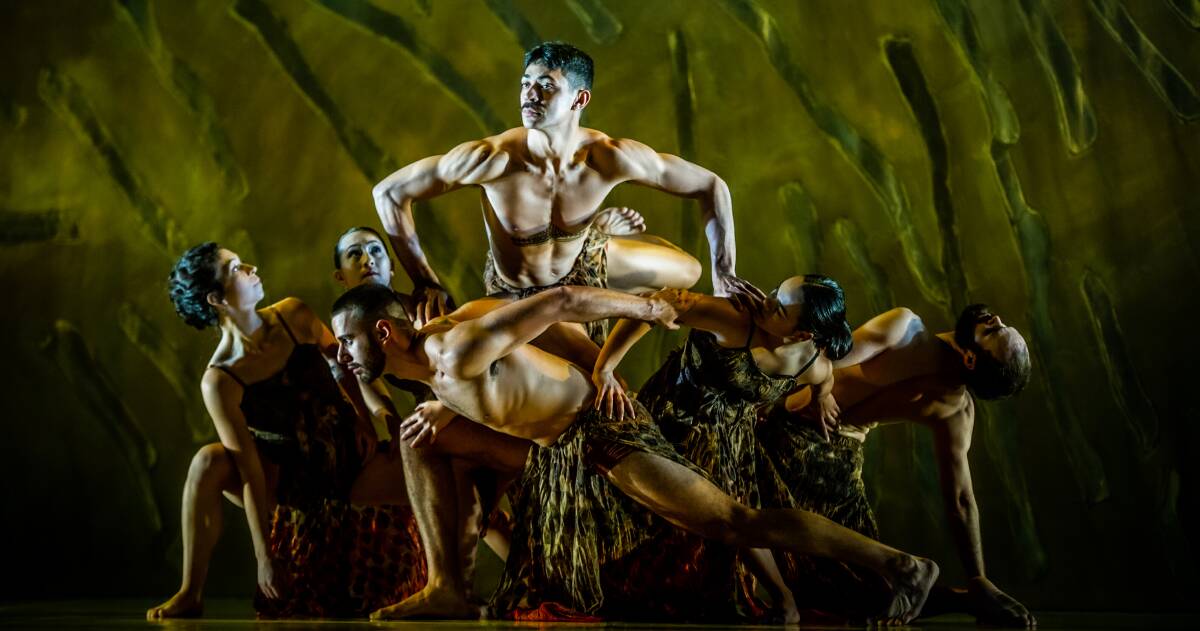Bangarra Dance Theatre brings Terrain back to Canberra, 10 years after it first premiered. Picture: Karleen Minney