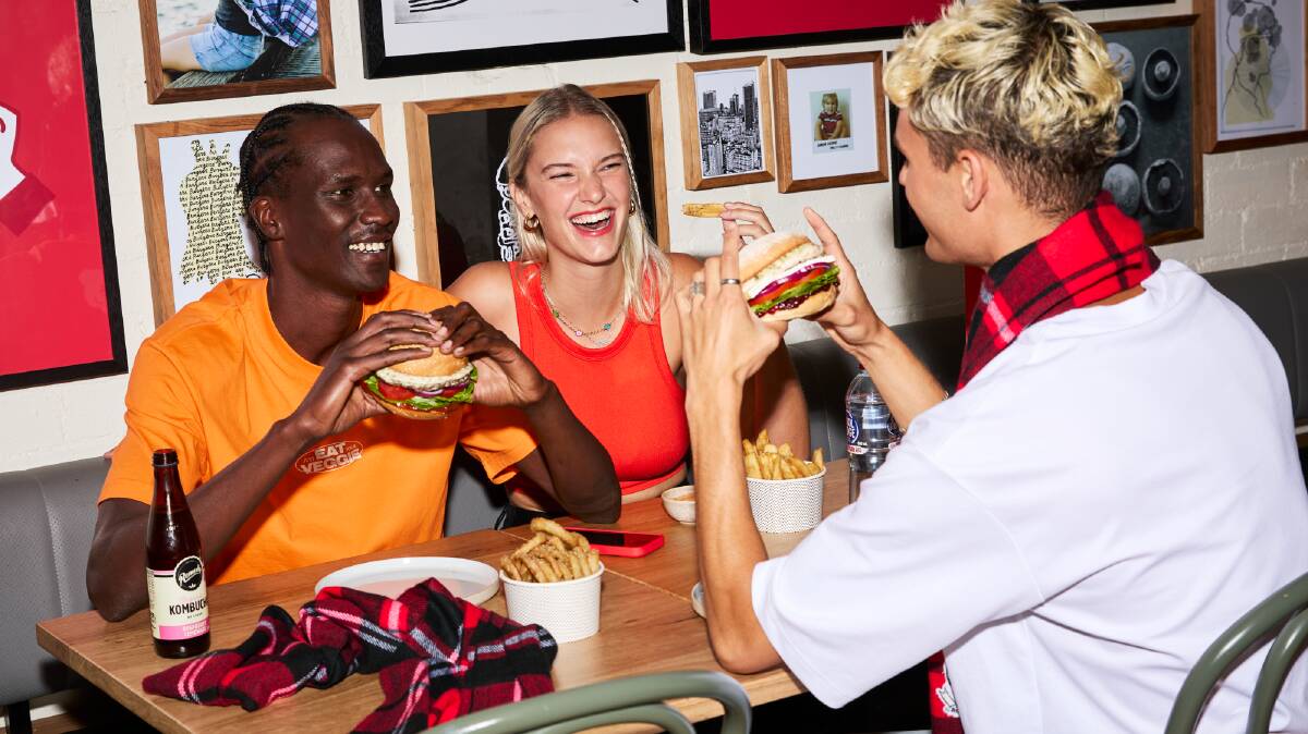 Want a free burger? Now is the time to start following NRL or AFL. Picture supplied