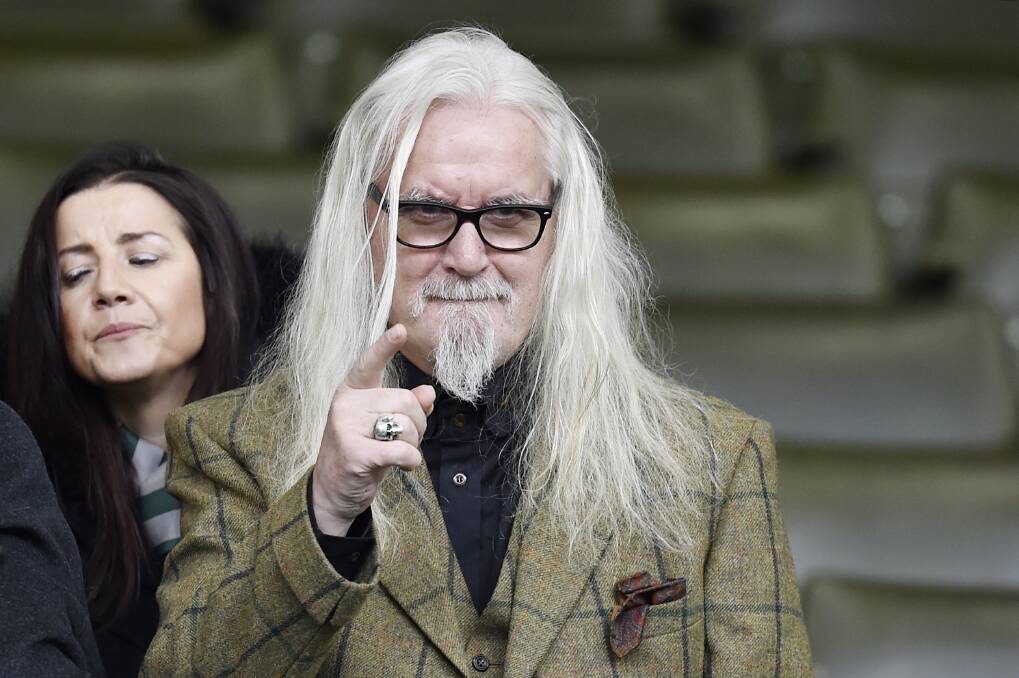 A collection of Billy Connolly's artworks will show in Canberra later this year. Picture Getty Images