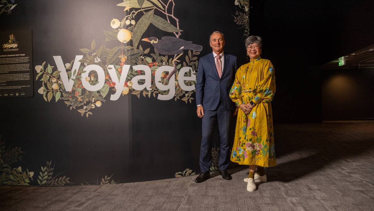Inside Voyage, the new National Museum of Australia exhibition from  National Museum of Singapore, The Canberra Times