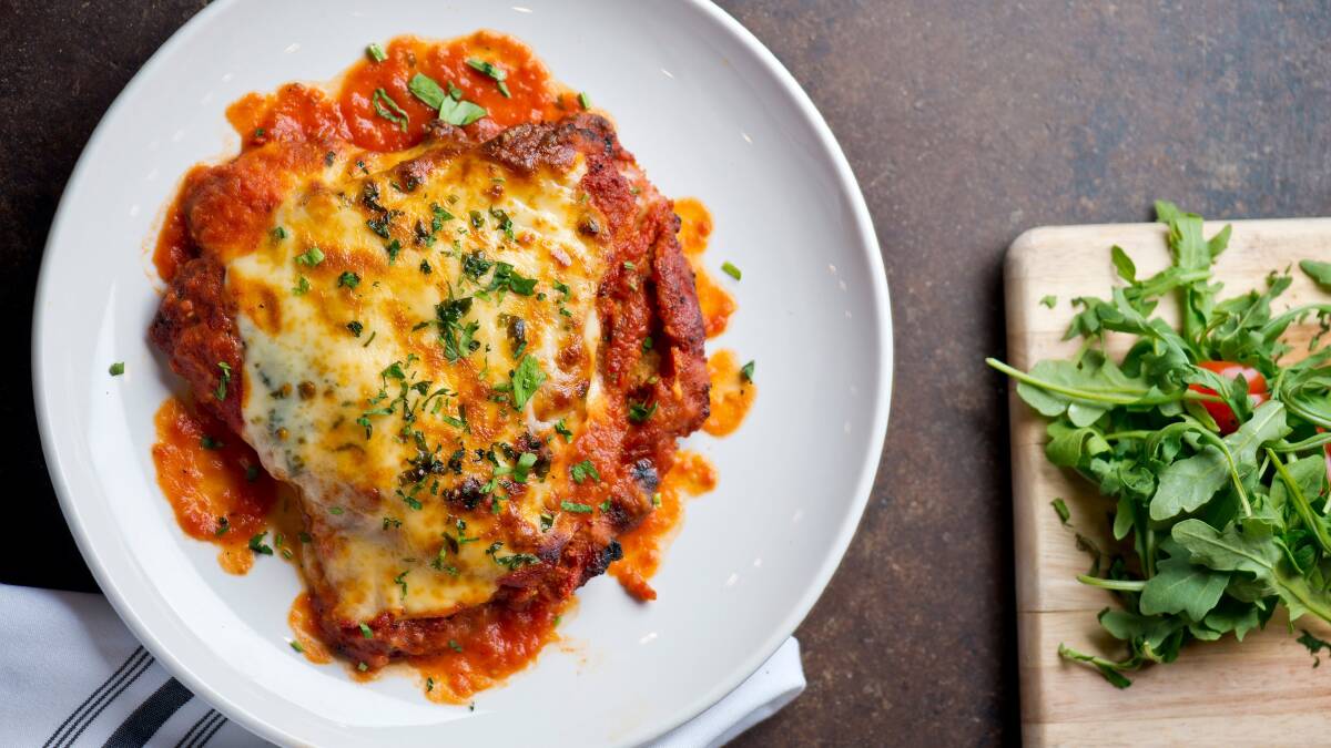 Quite possibly the biggest name debate is for the chicken parmigiana. Picture Shutterstock