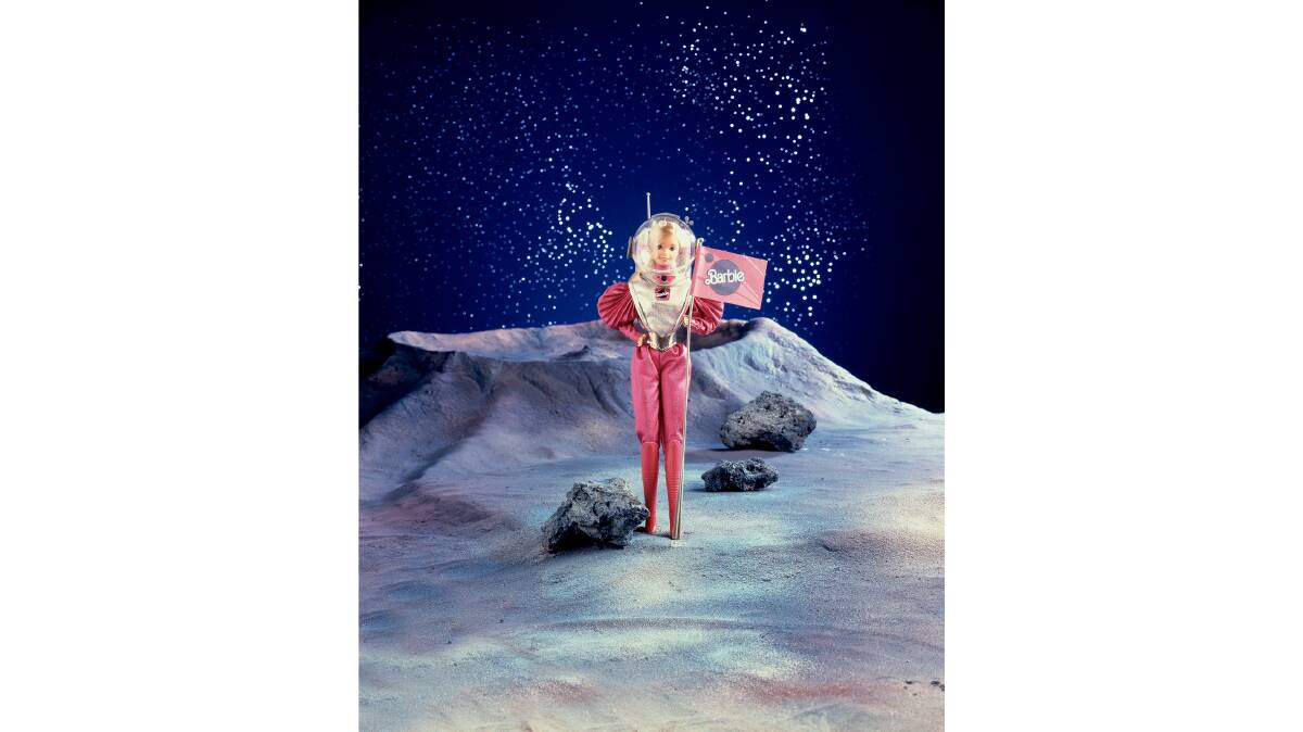 Barbie not only went to the moon four years before Neil Armstrong, but she did so at a time when many women couldn't get a credit card. Picture Mattel Inc