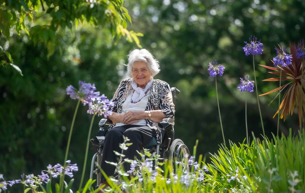 Lady Harders is celebrating her 100th birthday. Picture: Karleen Minney