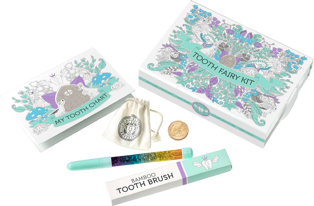 The Tooth Fairy Kit from the Royal Australian Mint. Picture: Supplied