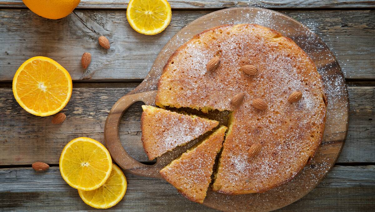 Orange almond cake can be made 48 hours before serving. Picture: Shutterstock