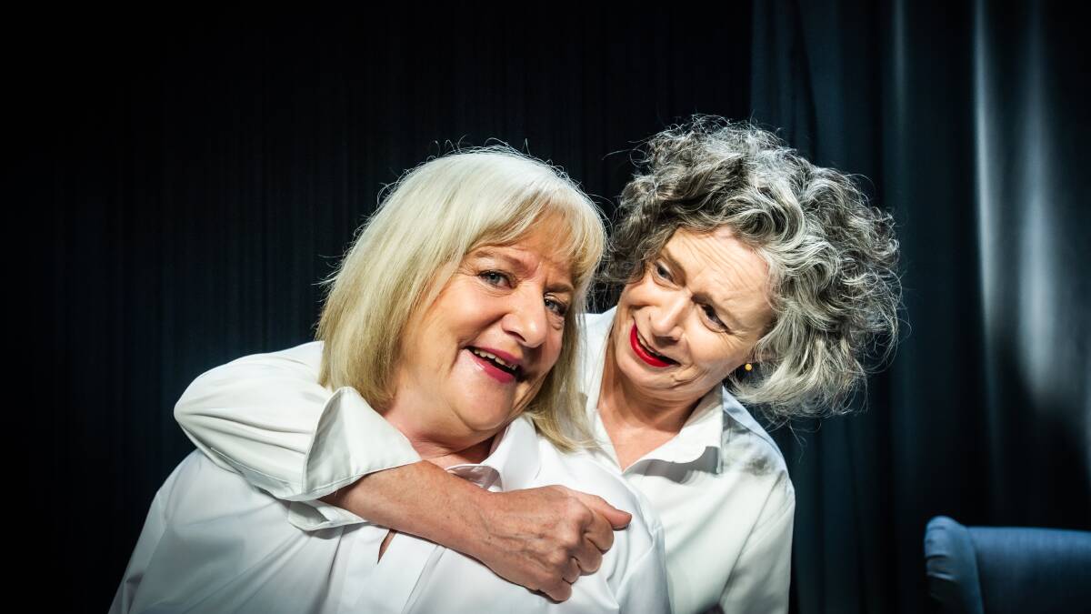 Judith Lucy and Denise Scott are back in Canberra with a new show. Picture: Karleen Minney