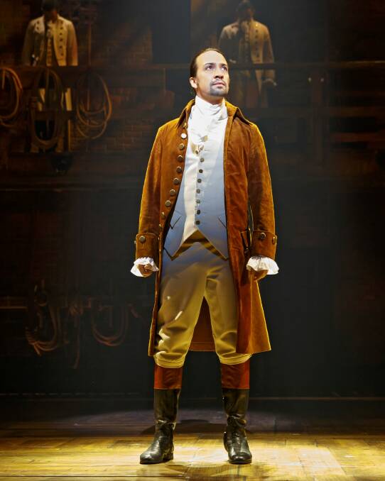 Lin-Manuel Miranda as Alexander Hamilton, Picture: Joan Marcus