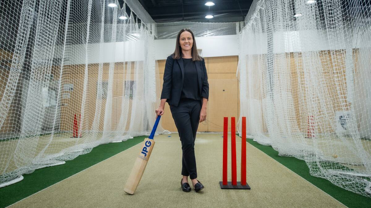 Olivia Thornton is the first woman to be chief executive of Cricket ACT. Picture: Karleen Minney