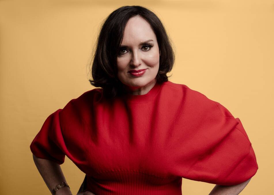 Deborah Frances-White brings her podcast The Guilty Feminist to Canberra this weekend. Picture: Supplied