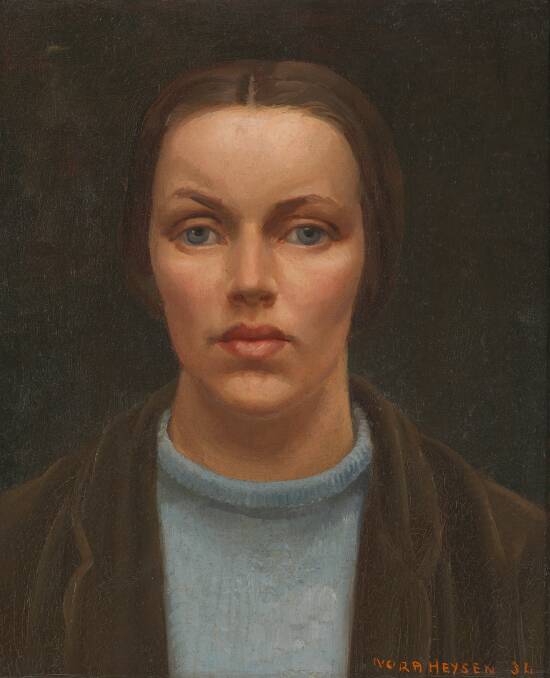 Self portrait, 1934 by Nora Heysen. Picture supplied