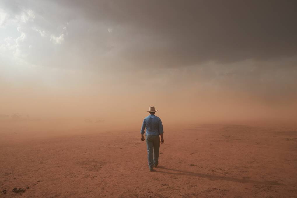 The winner of this year's National Photographic Portrait Prize, Drought Story. Picture: Joel B. Pratley