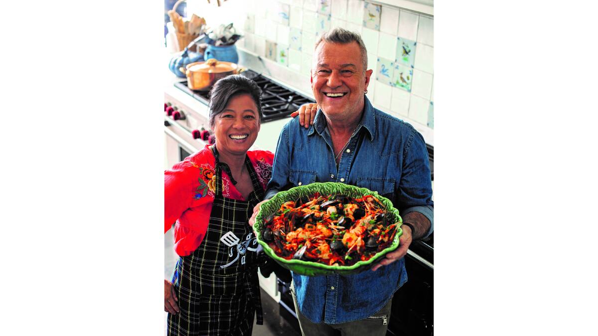 Jane and Jimmy Barnes will kick off the event with a dinner featuring recipes from their book Where the River Bends. Picture: Supplied