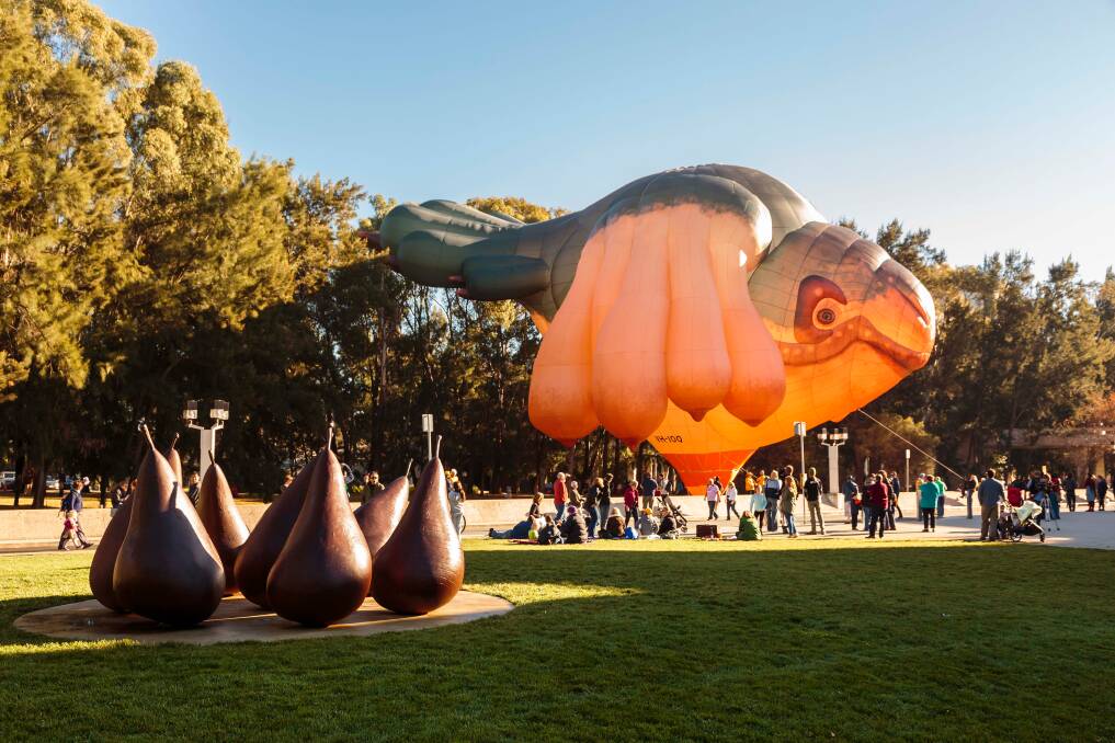 Tickets to see Skywhale and the companion piece Skywhalepapa sold out in less than 15 minutes. Picutre: Supplied