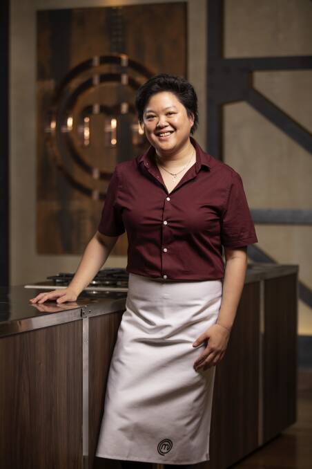 Sarah Tiong became a fan favourite in season nine of MasterChef with her various uses of pork in challenges. Picture: Channel 10. 