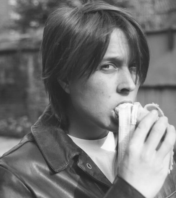 Sarah Lucas, Eating a Banana, 1990. Image courtesy Sadie Coles HQ, London. Picture: Supplied
