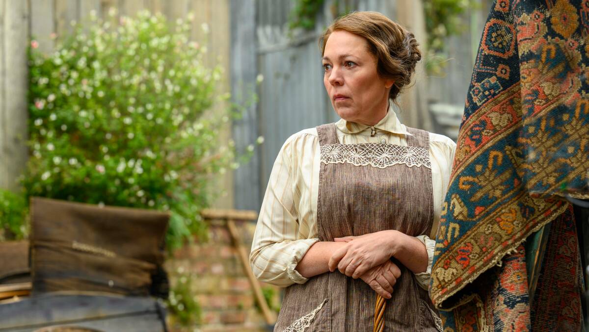 Olivia Colman in Wicked Little Letters. Picture Studiocanal