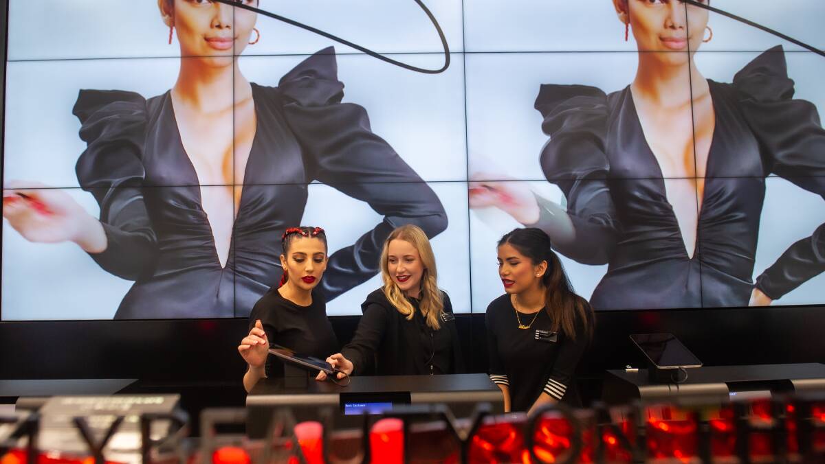 Sephora opened the doors of its Canberra Centre store on Thursday. Picture: Karleen Minney